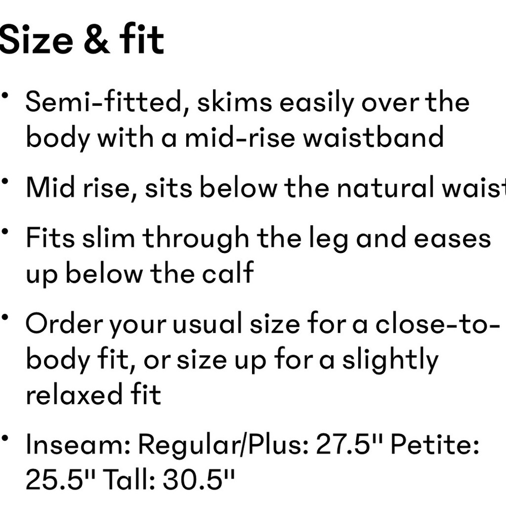 Athleta Brooklyn mid rise ankle pant - Picture 6 of 6